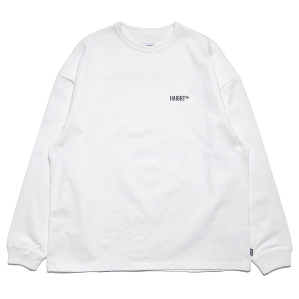画像1: HEAVY LS Tee White (1)