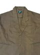 画像2: Herringbone 2BTN Wide Sleeve Jacket Olive (2)