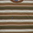 画像3:  French Terry Striped Tee Brown (3)