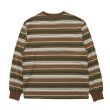 画像7:  French Terry Striped Tee Brown (7)