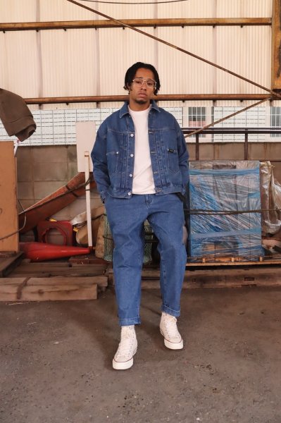 画像14: 2Tuck Denim Trouser Light Indigo  (14)