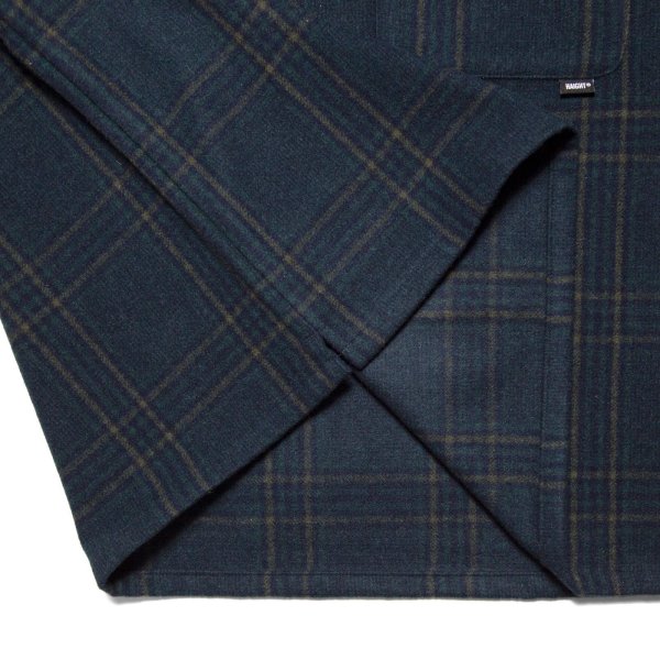 画像5: Flannel Half Zip Shirt Black Watch (5)