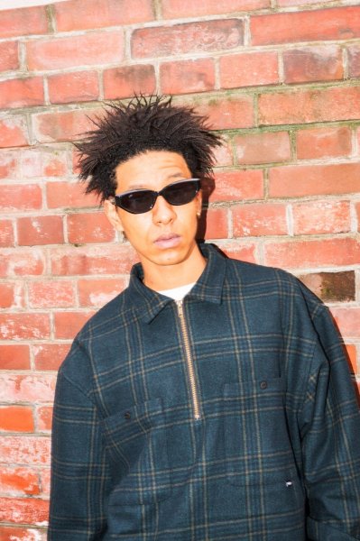 画像11: Flannel Half Zip Shirt Black Watch (11)