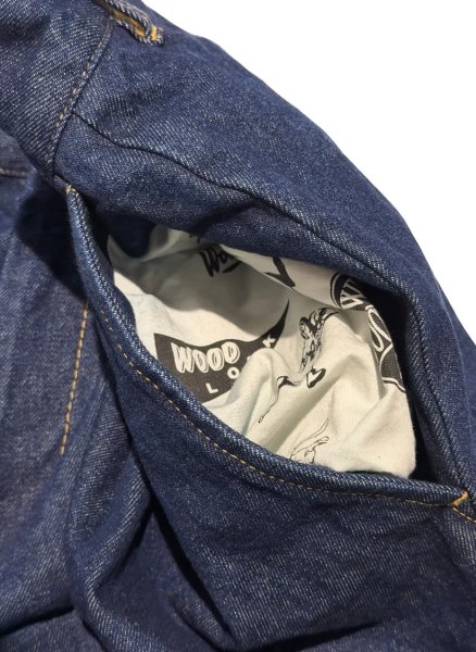 画像4: 2Tuck Denim Trouser Dark Indigo  (4)