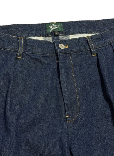 画像3: 2Tuck Denim Trouser Dark Indigo  (3)