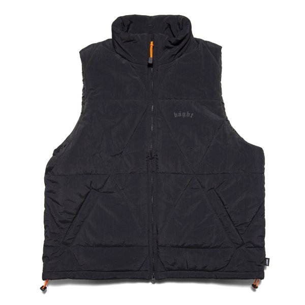 画像1: DELTA QUILT VEST ft. GRINDLODGE Black (1)