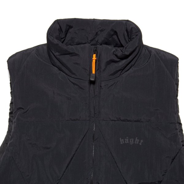 画像2: DELTA QUILT VEST ft. GRINDLODGE Black (2)
