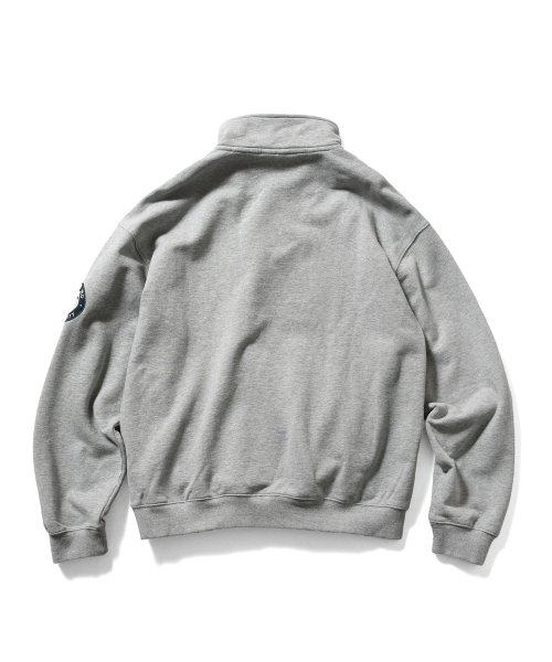 画像6: Arch Logo Halfzip Sweatshirt Gray (6)