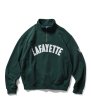 画像1: Arch Logo Halfzip Sweatshirt Green (1)