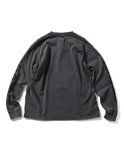 画像5: Sleeve Logo Washed L/S Tee Gray (5)