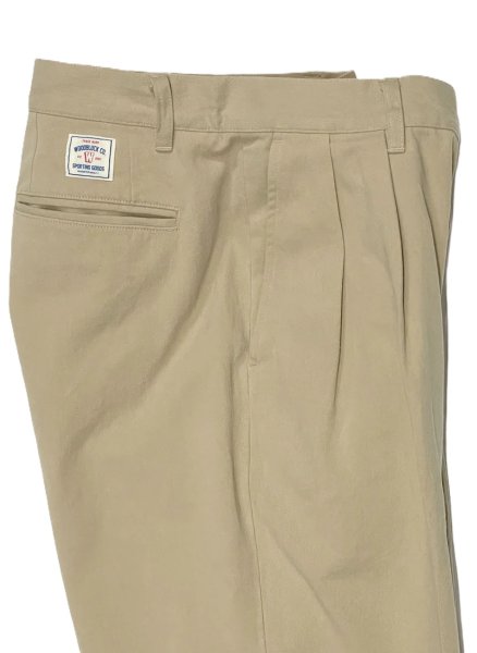 画像9: 2Tuck Chino Trousers (9)