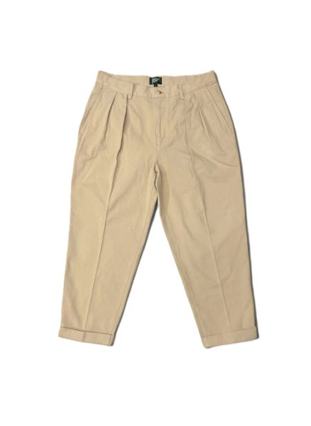 画像1: 2Tuck Chino Trousers (1)