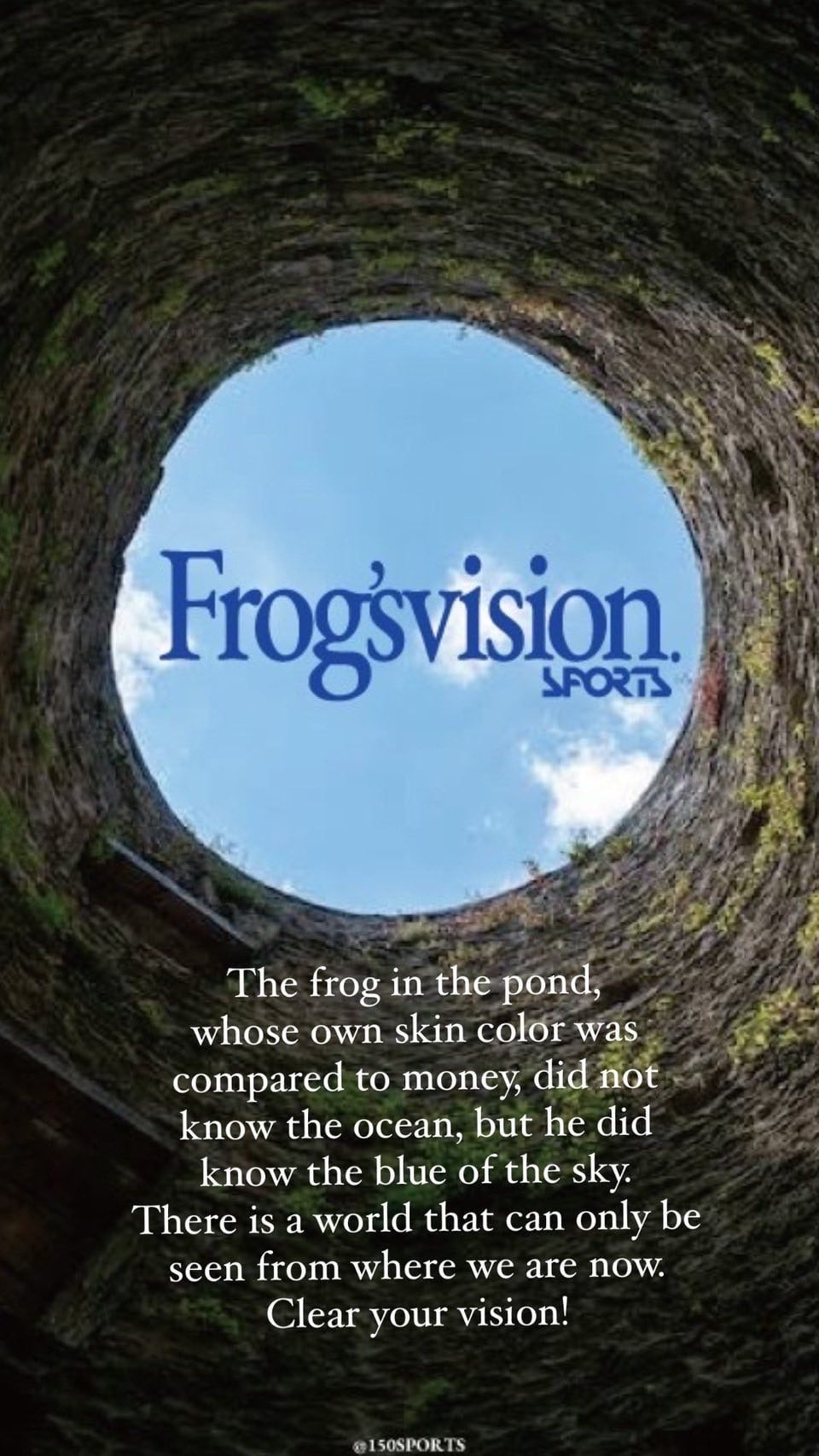 150 SPORTSから"Frog'svision"が入荷しました！！