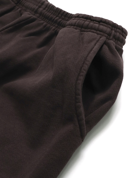 14oz Garment Dye Heavy Fleece Sweat Pants Chocolate - XTR